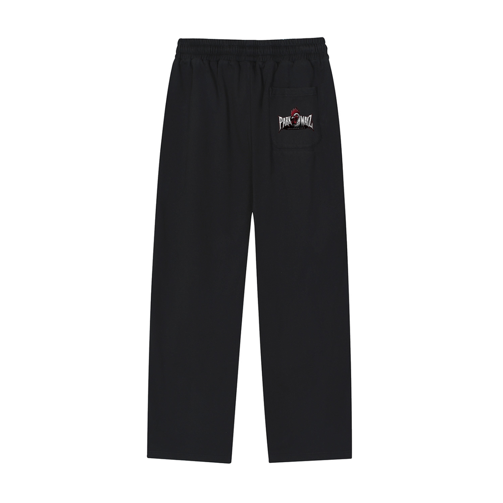 PWE Sports Reflection Striped Straight-Leg Sweatpants