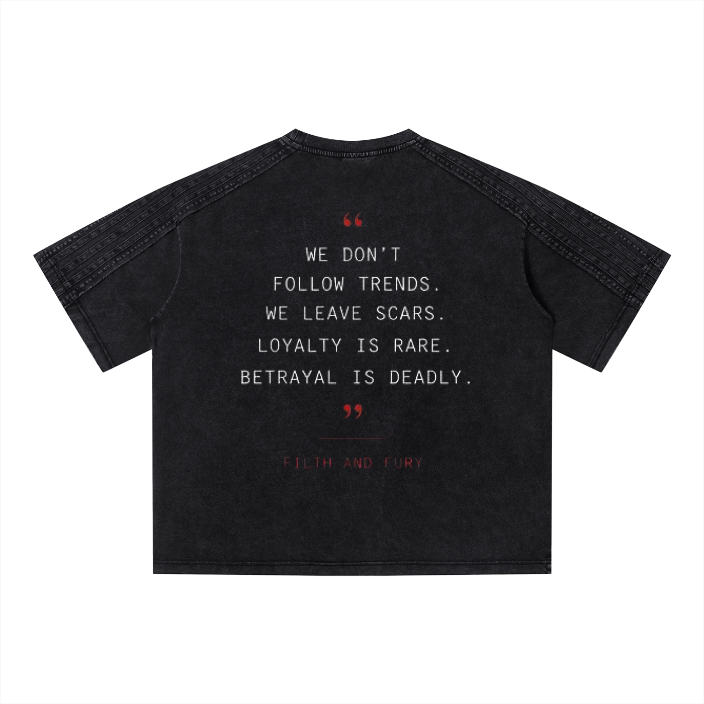 PWE x Filth & Fury Unisex Vintage Wash Boxy T-Shirt