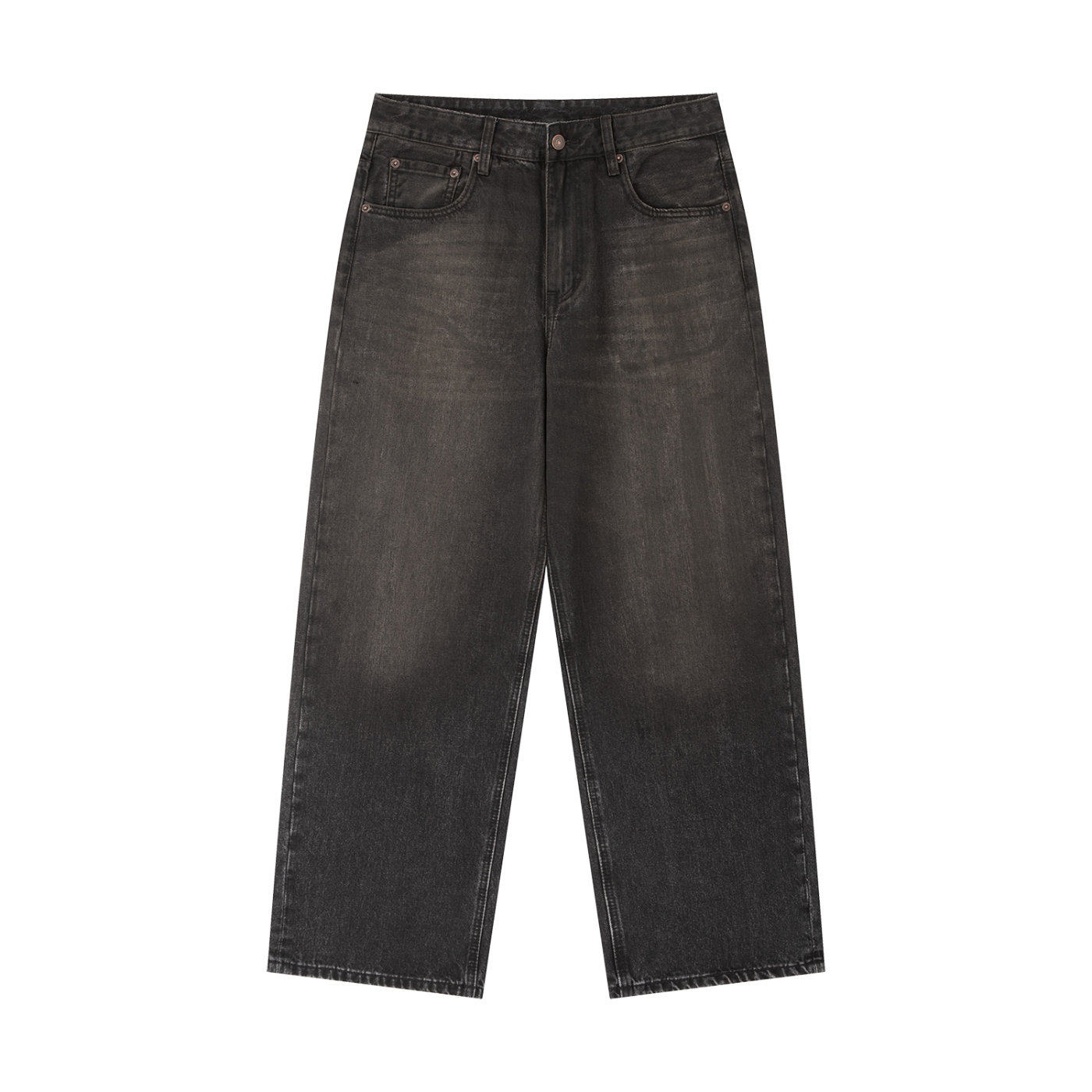 PWE x F&F Vintage Wash Heavyweight Denim Jeans