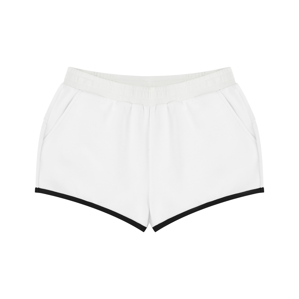 PWE Lux Logo Women's Retro Contrast Binding Shorts