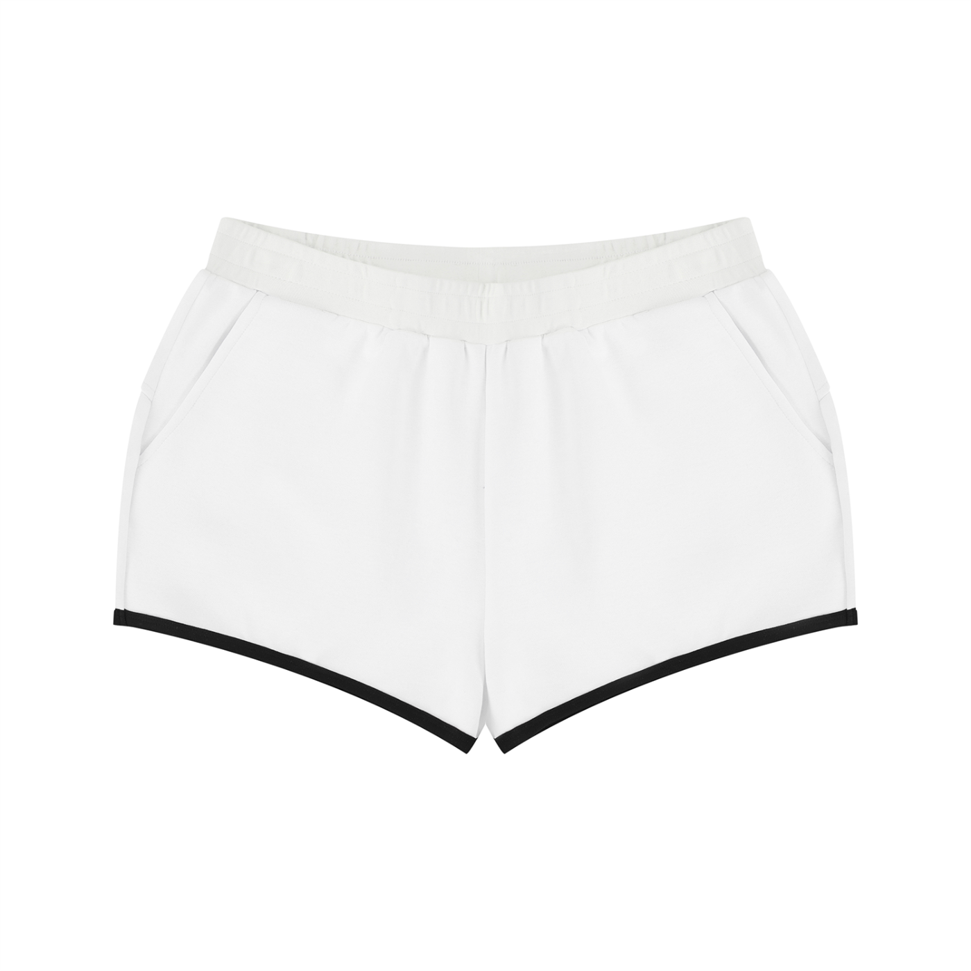 PWE Lux Logo Women's Retro Contrast Binding Shorts