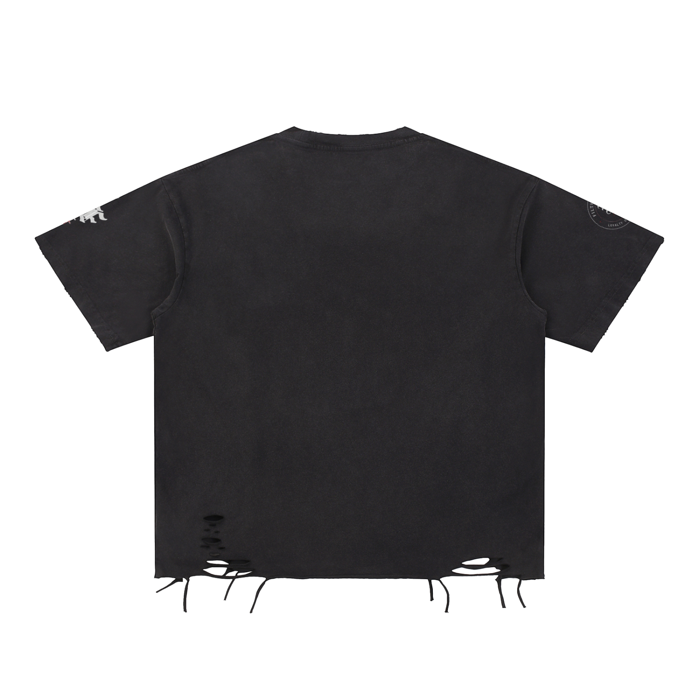 PWE x Filth & Fury Snow Washed Raw-Hem T-Shirt