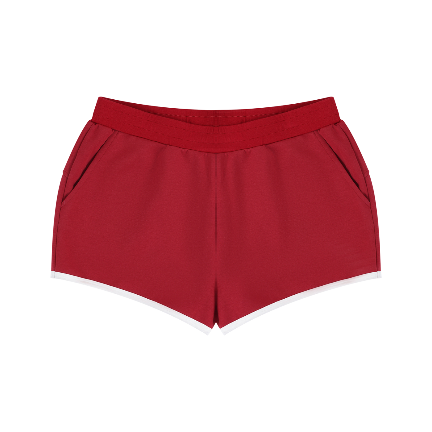 PWE Lux Logo Women's Retro Contrast Binding Shorts