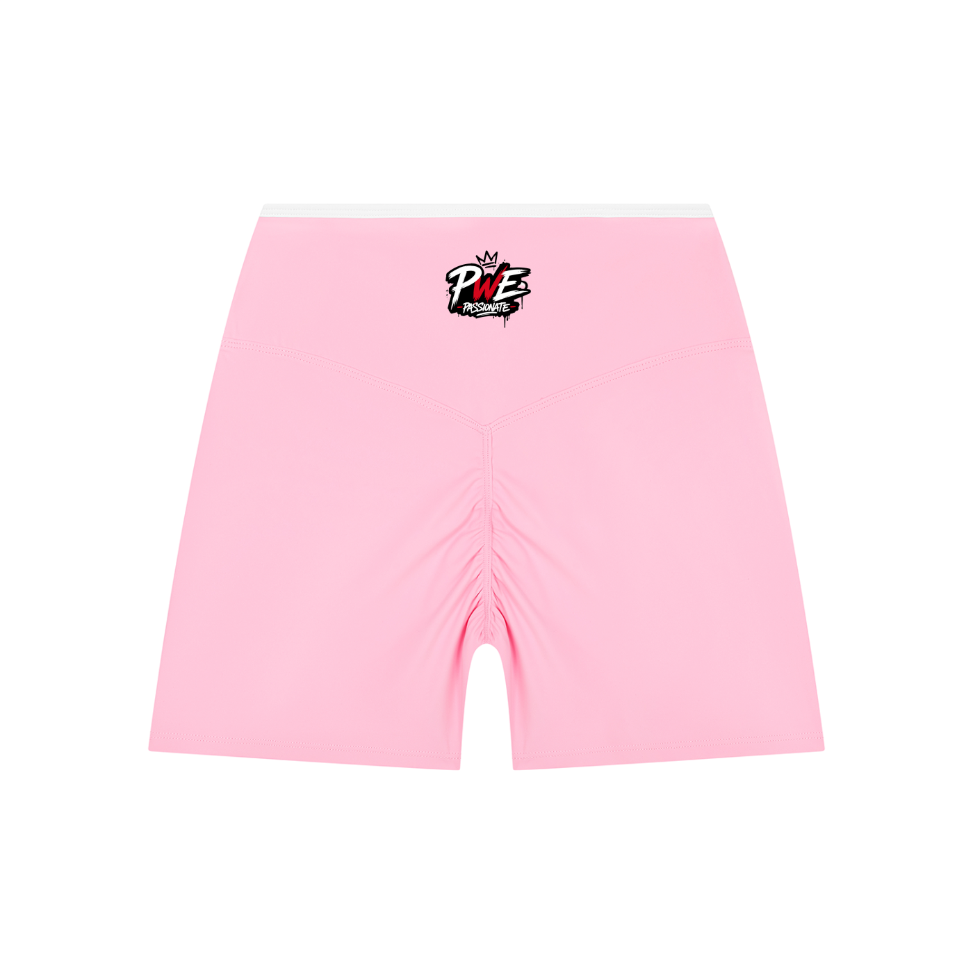 PWE Passionate Women’s High Rise Color Block Yoga Shorts