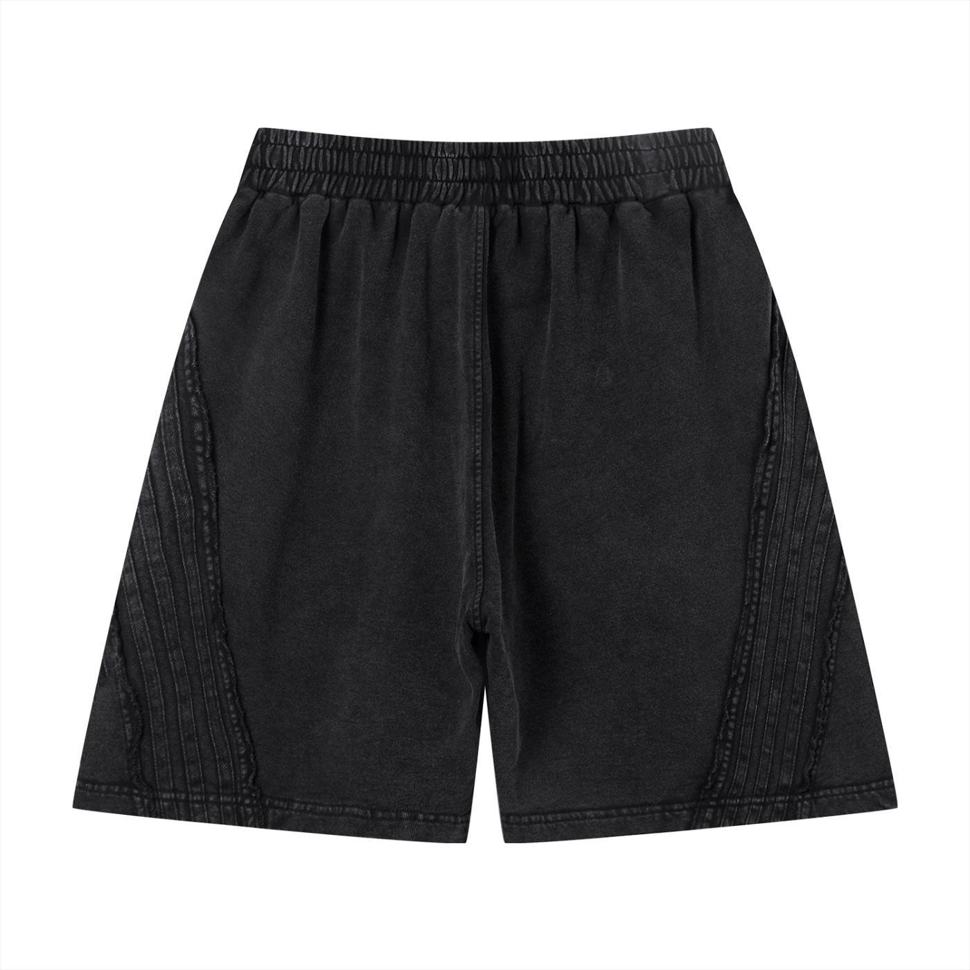 PWE x Filth Fury Unisex Vintage Wash Raw Edge Shorts