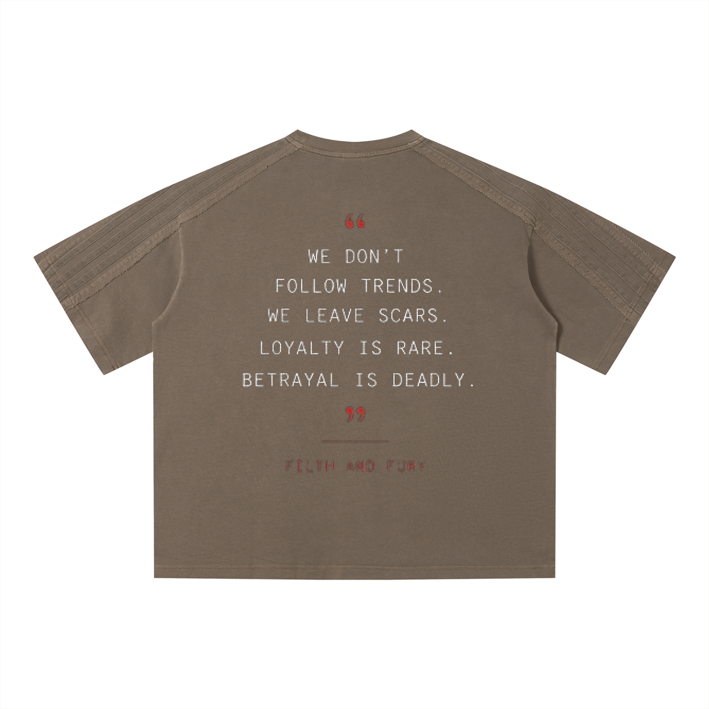 PWE x Filth & Fury Unisex Vintage Wash Boxy T-Shirt