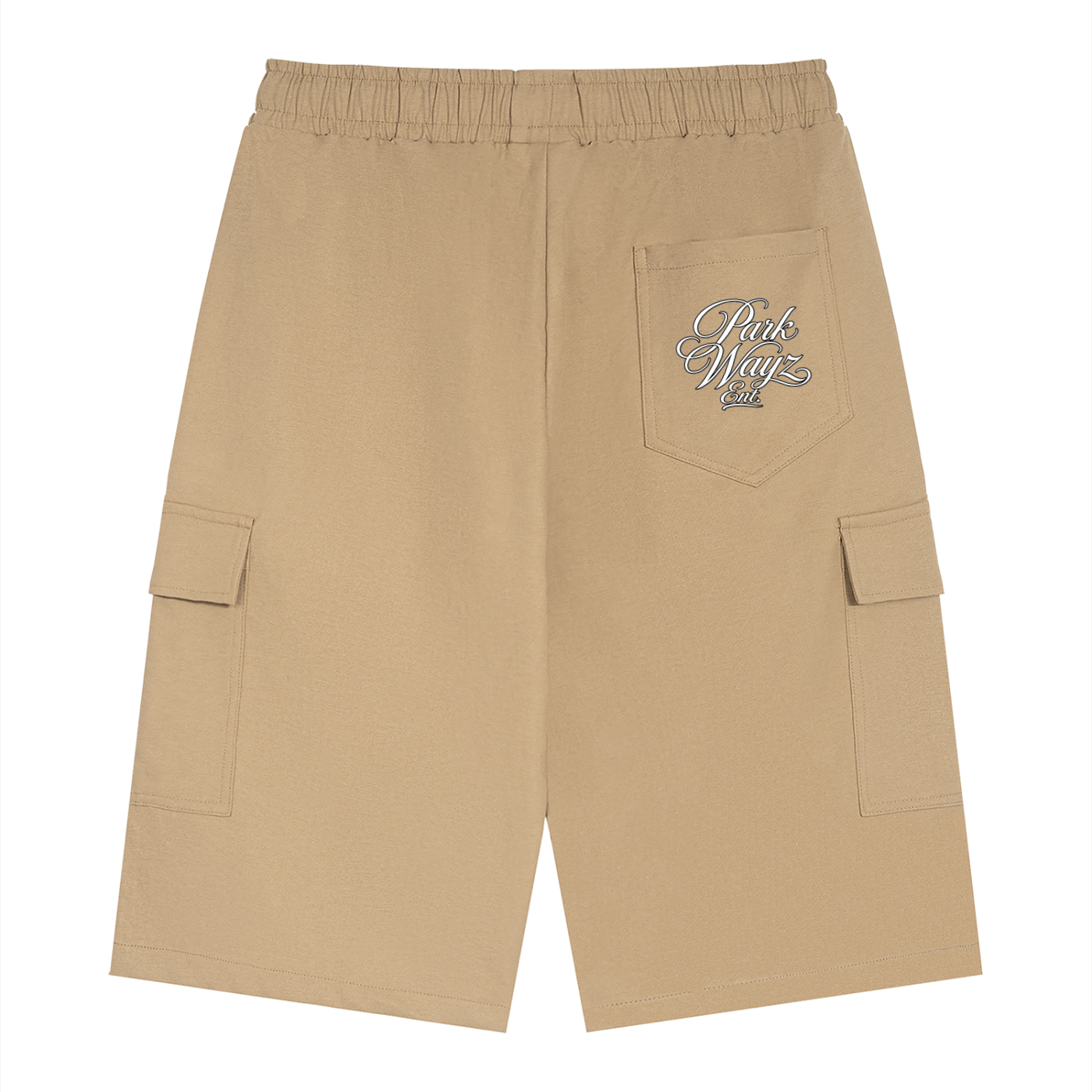 PWE Lux Logo NYC Unisex Drawstring Cargo Shorts