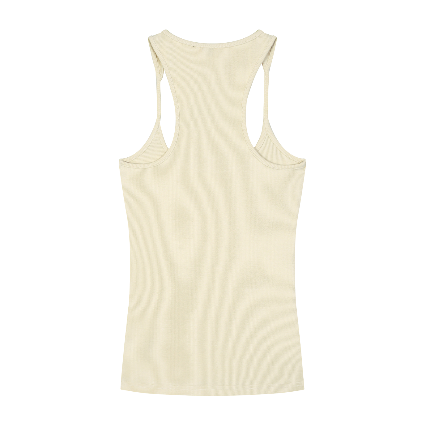 PWE Lux Logo Slim Fit Ribbed Racerback Tank Top