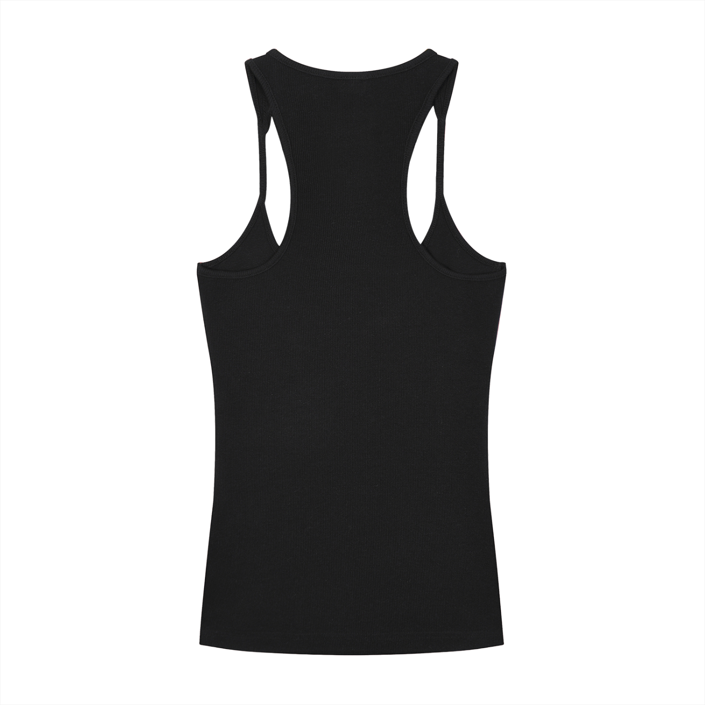 PWE Lux Logo Slim Fit Ribbed Racerback Tank Top
