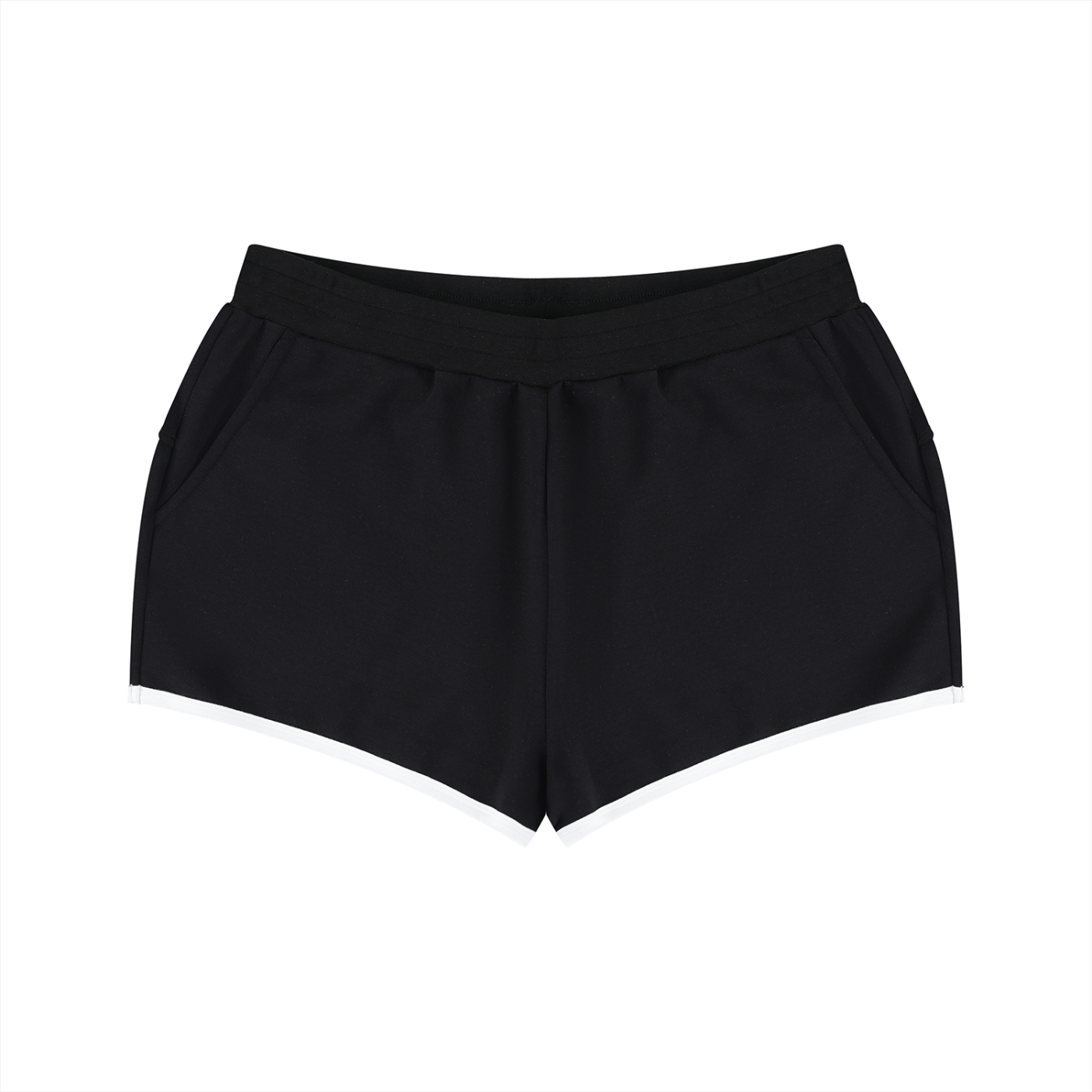 PWE Lux Logo Women's Retro Contrast Binding Shorts