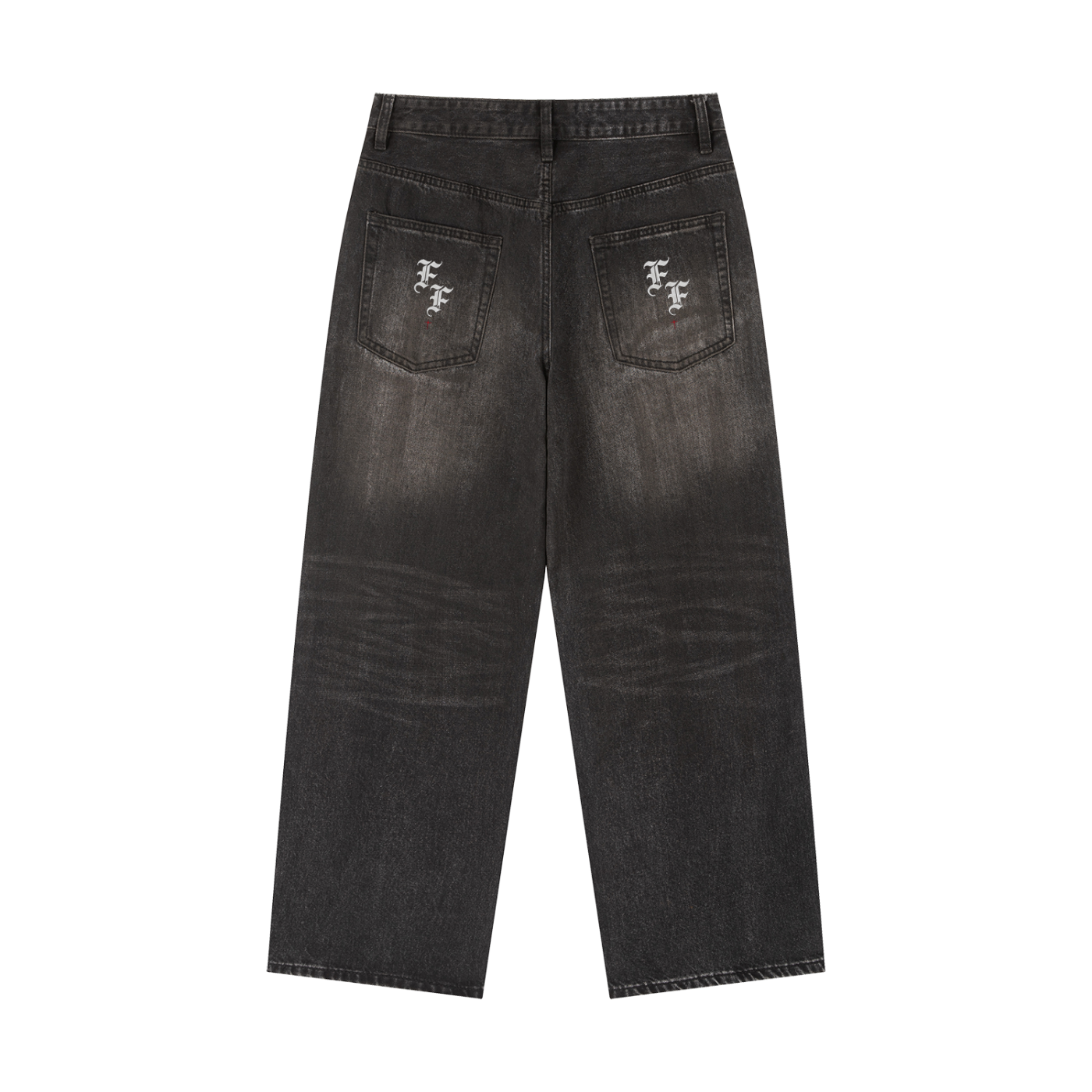 PWE x F&F Vintage Wash Heavyweight Denim Jeans