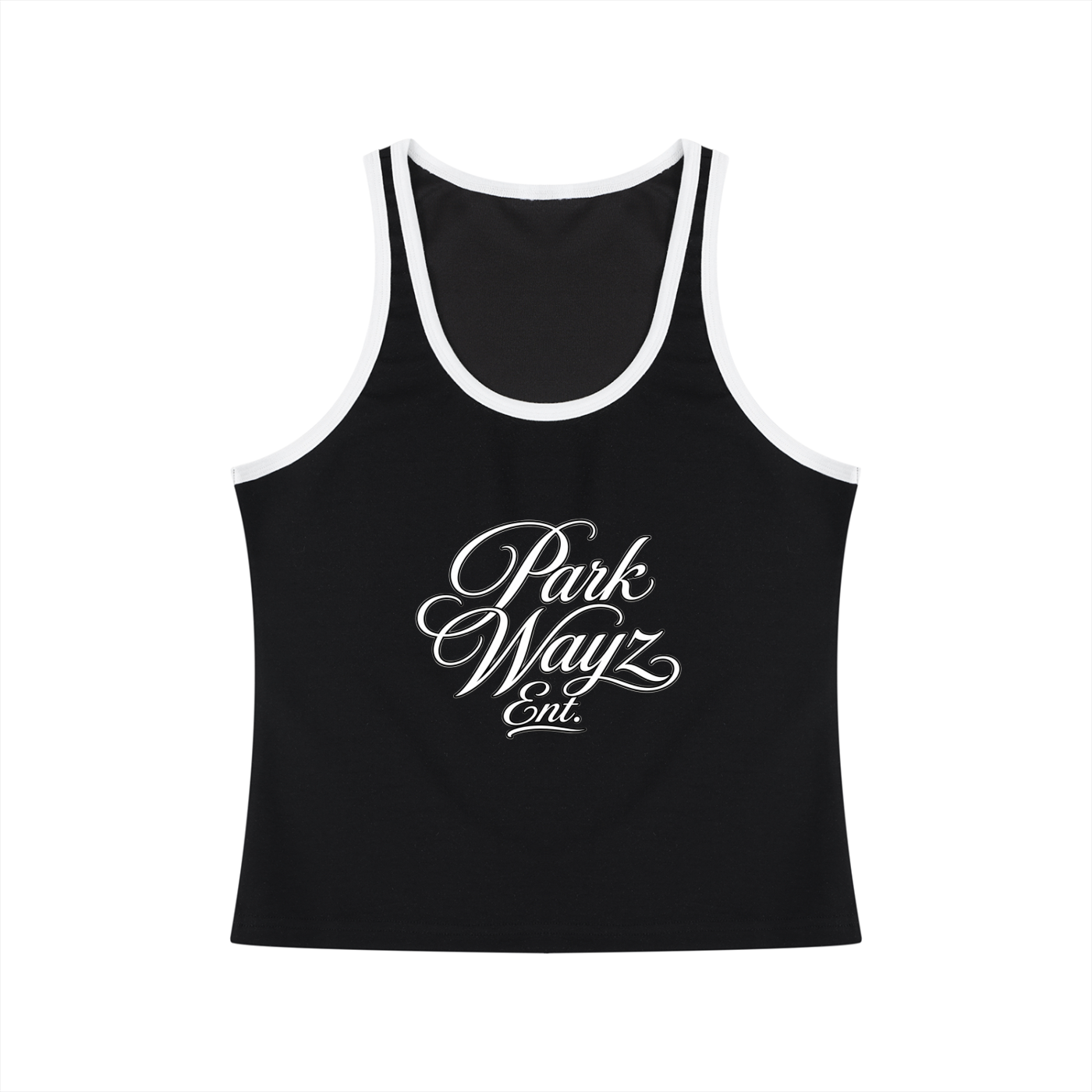 PWE Lux Logo Women's Color Block Cropped Tank Top