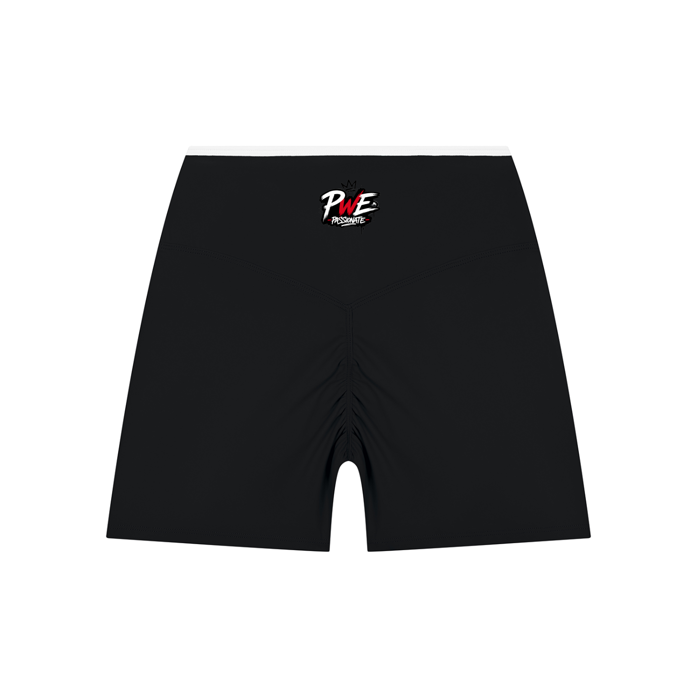 PWE Passionate Women’s High Rise Color Block Yoga Shorts